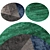 Circular Rugs Collection: Model Archive 3D model small image 3