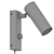 Minimalist Puck Wall Sconce 3D model small image 4