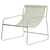 Metal Outdoor Lounge Chair: Connubia 3D model small image 1