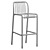 Chloe Bar Stool Trio 3D model small image 4