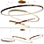 Sleek Metal LED Pendant Lamp 3D model small image 1