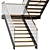 Sleek Modular Staircase Solution 3D model small image 3