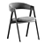 Dublin Chair: Contemporary Comfort Solution 3D model small image 2