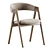 Dublin Chair: Contemporary Comfort Solution 3D model small image 4