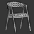 Dublin Chair: Contemporary Comfort Solution 3D model small image 6