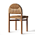 French-Inspired Grace Dining Chair 3D model small image 2