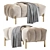Contemporary Sienna Bench 2016 3D model small image 1