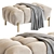 Contemporary Sienna Bench 2016 3D model small image 2
