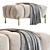 Contemporary Sienna Bench 2016 3D model small image 5