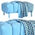 Contemporary Sienna Bench 2016 3D model small image 6