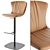 Elegant Dexter 2086 Bar Stool 3D model small image 1