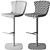 Elegant Dexter 2086 Bar Stool 3D model small image 6
