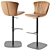 Elegant Dexter 2086 Bar Stool 3D model small image 7