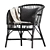 Modernist II Chair: Versatile Design 3D model small image 3