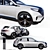 Mercedes EQ SUV Replica Model 3D model small image 2