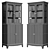 Lommarp Glass Door Wardrobe 3D model small image 4