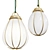 Contemporary Minimalist Pendant Light 3D model small image 2
