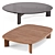 Poliform Ketch Coffee Tables Set 3D model small image 1
