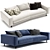 Modular Inno Erba Italia Sofa 3D model small image 1