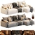 Modern Archi Corner Sofa Design 3D model small image 1