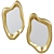 Kare Design Holographic Wall Mirror 3D model small image 2