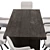 Elegant Dining Chair & Table 3D model small image 2