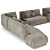 Modular Turbosmooth Sofa Downloadable 3D model small image 5