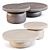 Poliform Crew Ceramic Coffee Tables 3D model small image 2