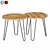 Out of Stock: Yels Toeka Coffee Table Set 3D model small image 1