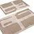 Ferm Living Alley Wool Rug 3D model small image 2