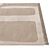 Ferm Living Alley Wool Rug 3D model small image 3