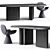 Customizable Padiglioni Table and Youpi Chair 3D model small image 1