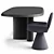 Customizable Padiglioni Table and Youpi Chair 3D model small image 4