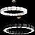 Opal Chandelier: Elegance Redefined 3D model small image 2