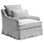 Van Duysen Armchair Zara Home 3D model small image 5