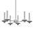 Radiant Torcia 6-light Chandelier 3D model small image 2