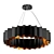 Sleek Akira Crystal Chandelier 3D model small image 1