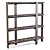 Elegant DUO Ash Wood Bookcase 3D model small image 3