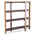 Elegant DUO Ash Wood Bookcase 3D model small image 4