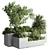 Urban Box Plants Stand Set 3D model small image 1