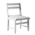 Guillerme & Chambron Oak Dining Chairs 3D model small image 5