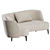 Sleek Sunday Sofa Curve, Poliform 3D model small image 1