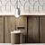 Boho Panel and Lighting Set 3D model small image 2