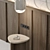 Boho Panel and Lighting Set 3D model small image 3