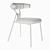 Elegant Realm Side Chair 3D model small image 4