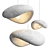 Elegant Dunia Pendant Lamps 3D model small image 1