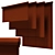 Adjustable Height Roller Shades 3D model small image 4