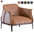 Luxurious ARCHIBALD LARGE Designer Armchair 3D model small image 8