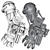 Automaton Mech Hand 3D model small image 3