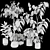 Indoor Plant 3D Model Set 3D model small image 7